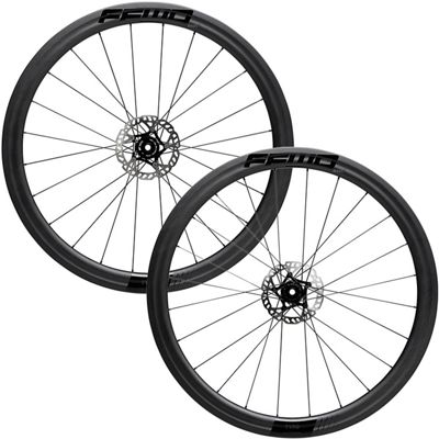 Fast Forward Tyro Carbon Disc Road Wheelset (45mm) - Grey - Shimano/SRAM Freehub}, Grey