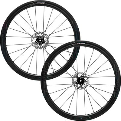 Fast Forward F4D Oil DT350 Carbon Disc Road Wheelset - Noir - Shimano Freehub, Noir
