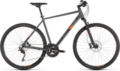 Cube Cross EXC Urban Bike 2019 - grigio - arancione - 58cm (22.75), grigio - arancione