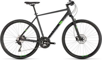 Cube Cross Pro Urban Bike 2019 - Iridium - verde - 46cm (18), Iridium - verde