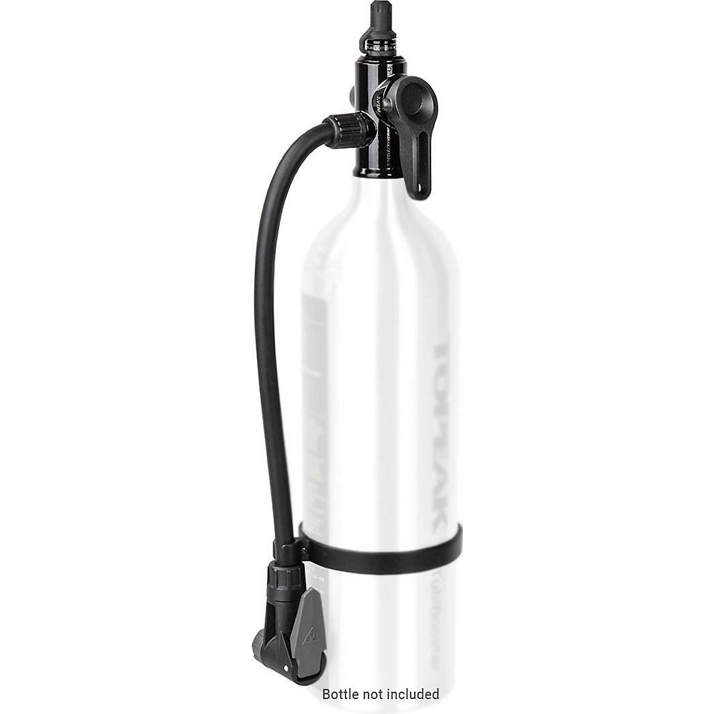 Topeak TubiBooster X Hose Kit - Argent, Argent