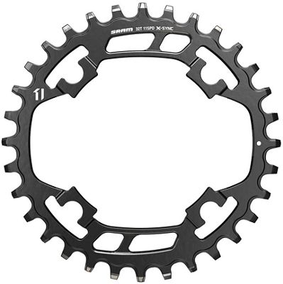 SRAM X-SYNC  1x11 Chainring AU - Noir - 4-Bolt, Noir