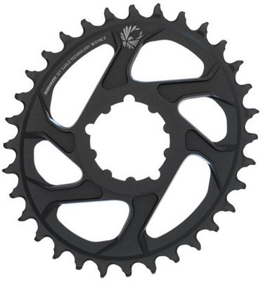 SRAM X Sync Eagle Oval Chainring AU - Noir - Offset Boost, Noir