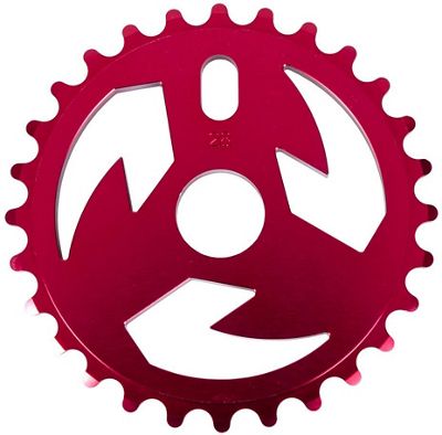 Tall Order Logo BMX Sprocket - rosso - 28t, rosso