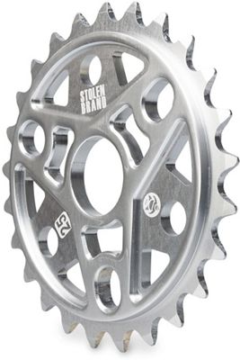 Stolen Sumo III BMX Sprocket With Guard - Polished - 25t, Polished