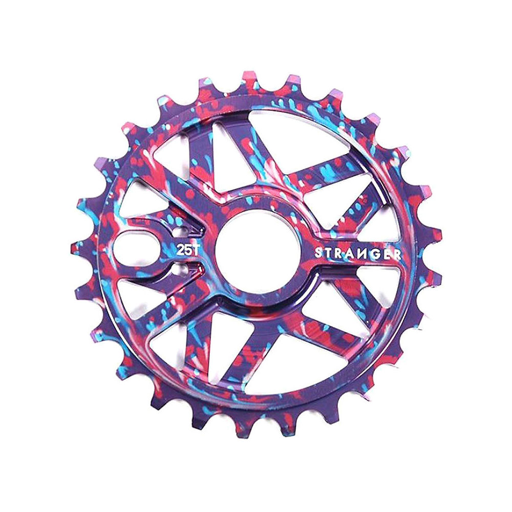 Stranger Strangergram BMX Sprocket - Tie Dye - 25t, Tie Dye