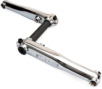 Stolen CRMO BMX Crankset - Chrome Plate, Chrome Plate