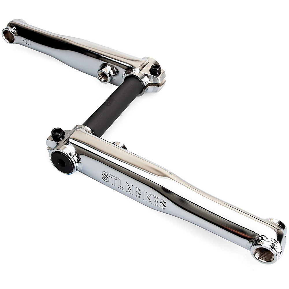 Stolen CRMO BMX Crankset - Chrome Plate, Chrome Plate