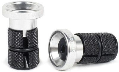 Shadow Conspiracy Slim Deadbolt BMX Bar Ends - Raw - 22.2mm, Raw