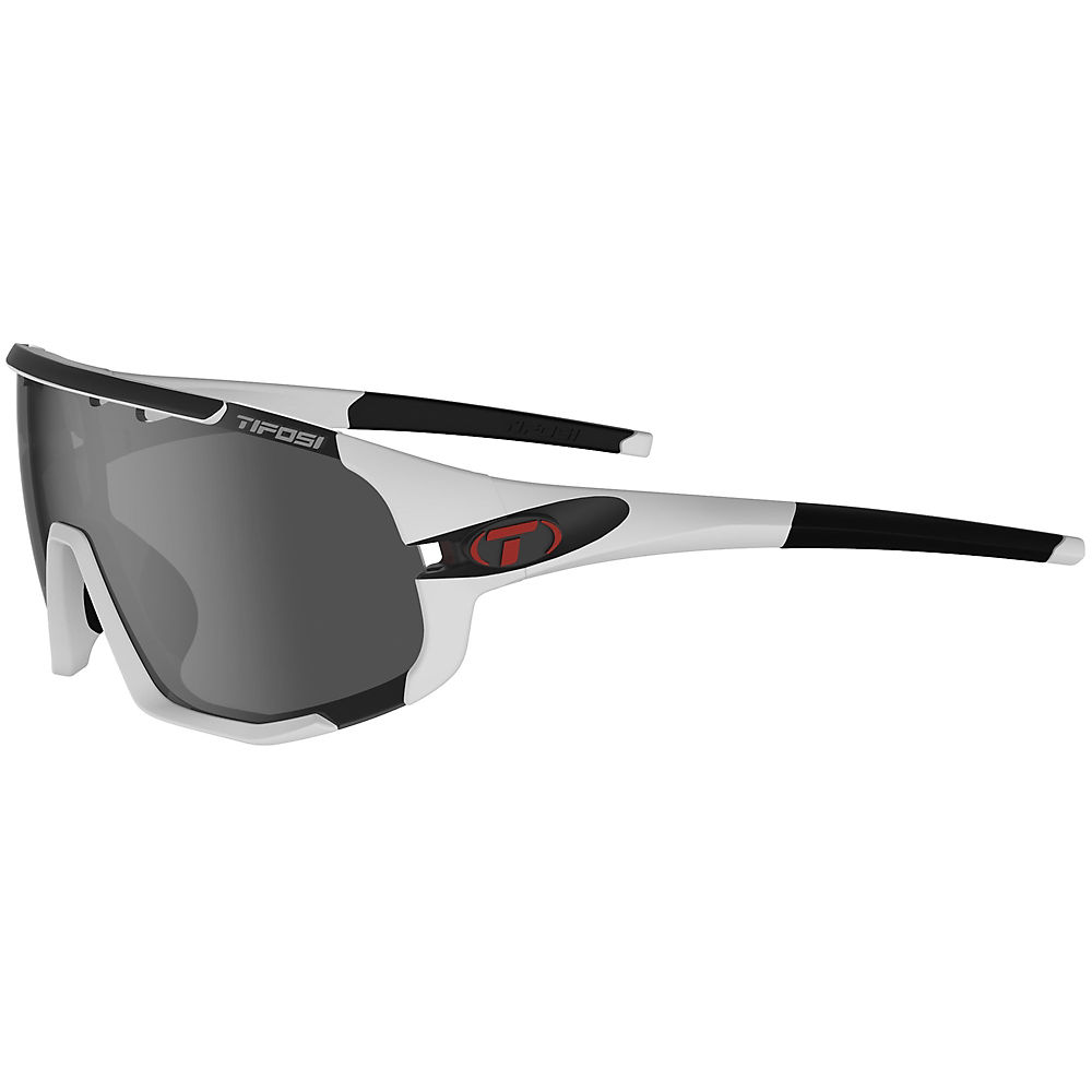 Tifosi Eyewear Sledge Matte Interchangeable Sunglasses - Blanc mat, Blanc mat