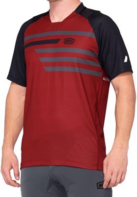 100% Celium Jersey  - Maroon-Black, Maroon-Black