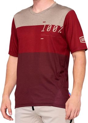 100% Airmatic Jersey  - Maroon-Red - XL, Maroon-Red