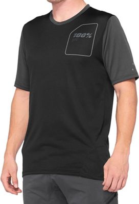 100% Ridecamp Jersey  - Grigio/Nero, Grigio/Nero