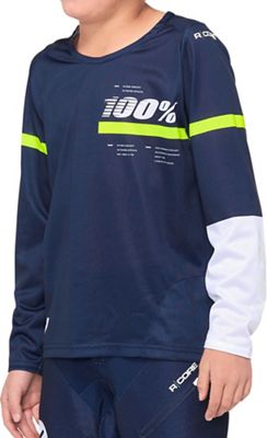 100% R-Core Youth Jersey  - Blue-Yellow, Blue-Yellow