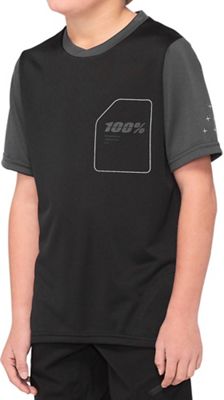 100% Ridecamp Youth Jersey  - nero- grigio, nero- grigio