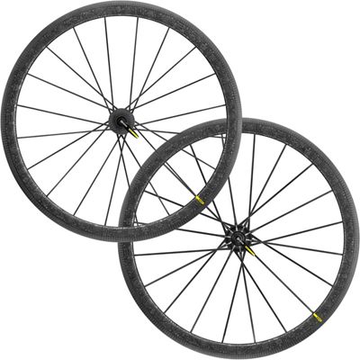 Juego de ruedas de carretera Mavic Cosmic Ultimate T TDF 2019 - Negro - Shimano/SRAM, Negro