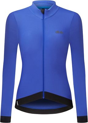 dhb Aeron Womens Thermal Jersey - Bluing - UK 14}, Bluing