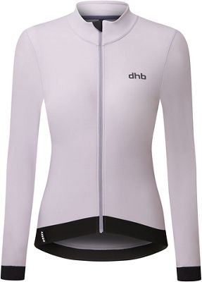 dhb Aeron Womens Thermal Jersey - Lavender Gray - UK 16}, Lavender Gray