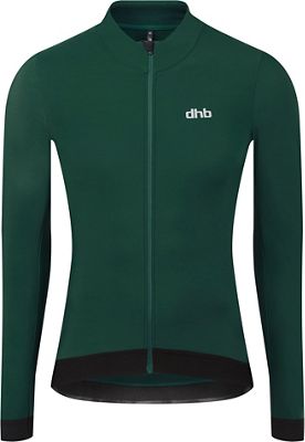 dhb Aeron Thermal Jersey - Green - L}, Green