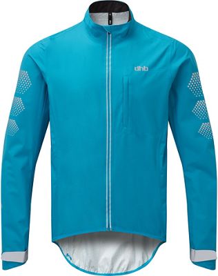 dhb Flashlight Waterproof Jacket - Blue - S}, Blue