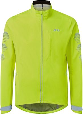 dhb Flashlight Waterproof Jacket - Fluro Yellow - L}, Fluro Yellow