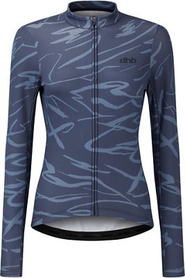 Maglia donna maniche lunghe dhb MODA Cirrus  - blu - UK 12, blu