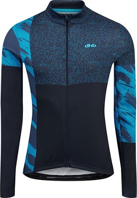 Maglia maniche lunghe dhb Blok Clash  - blu, blu