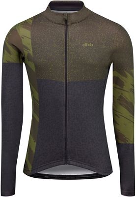 Maglia maniche lunghe dhb Blok Clash  - cachi - XXL, cachi