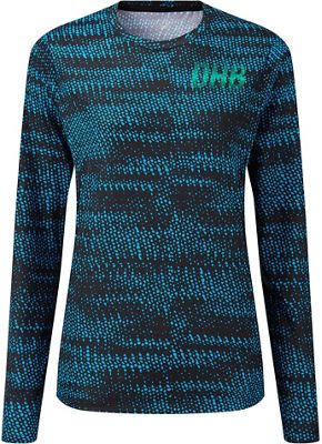 Maglia MTB donna dhb Trail Glitch (maniche lunghe)  - Blue-Pink - UK 10, Blue-Pink