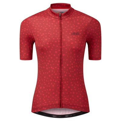 Maglia donna maniche corte dhb MODA Berry  - Jester Red - UK 16, Jester Red