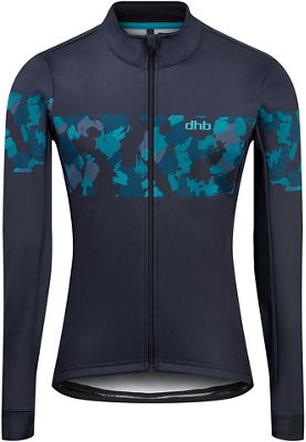 Giacca softshell termica dhb Blok Strokes  - blu, blu