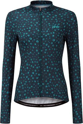 Maglia donna maniche lunghe dhb MODA Sea Breeze  - foglia di tè - UK 10, foglia di tè