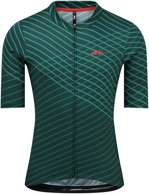Maglia maniche corte dhb Classic Grid  - Verde/Verde, Verde/Verde