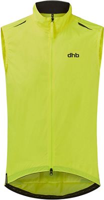 Veste sans manches dhb Aeron (compacte) - Fluro jaune, Fluro jaune