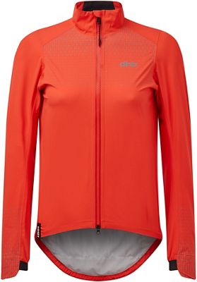 dhb Aeron Womens Tempo FLT Waterproof Jacket - Grenadine - UK 10}, Grenadine