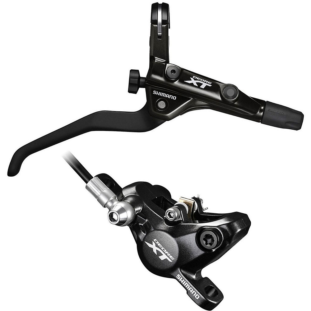 Shimano XT T8000 Trekking Disc Brake 2017 - Noir - Left Hand - Front, Noir