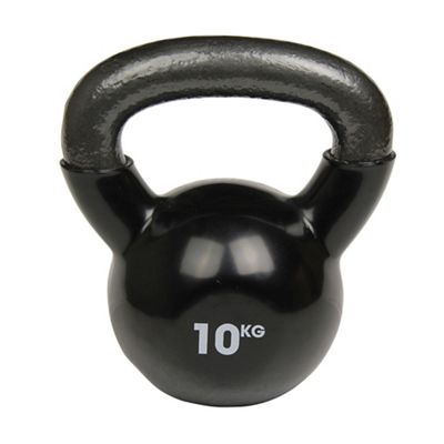 Fitness-Mad Kettlebell (10kg) - Black, Black