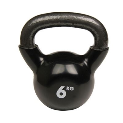 Fitness-Mad Kettlebell (6kg) - Black, Black