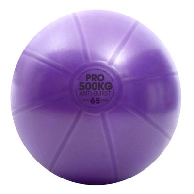 Fitness-Mad Swiss Ball & Pump (65cm) - Violet, Violet