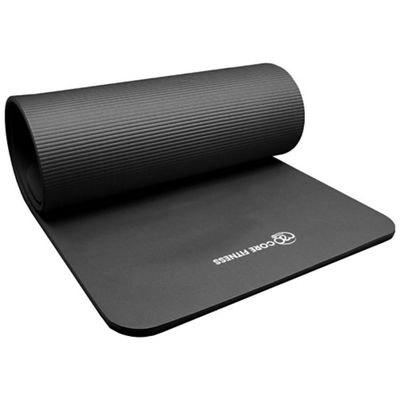 Fitness-Mad Core Fitness Mat Black (10mm) - Noir, Noir