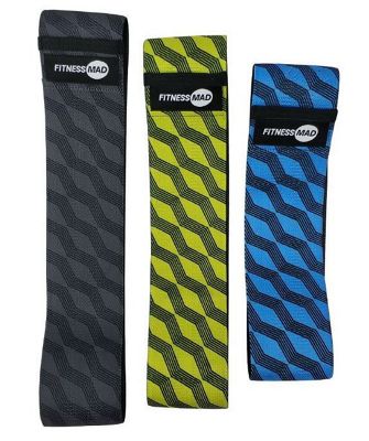 Fitness-Mad Set of 3 Squat Bands - Neutre, Neutre