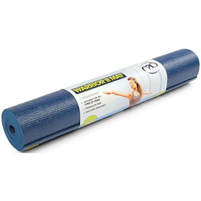 Fitness-Mad Warrior Yoga Mat (4mm) - Dark Blue, Dark Blue