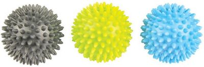 Fitness-Mad Spikey Massage Ball (Set of 3) - Neutre, Neutre