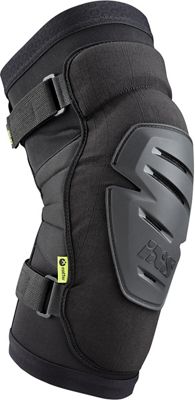 IXS Carve Race Knee Guard - Black - S}, Black