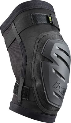 IXS Hack Race Knee Guard - Black - S}, Black