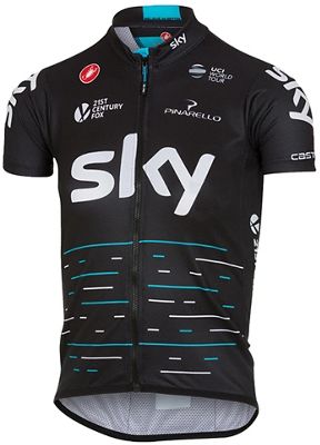 Castelli Team Sky 2017 Kids Fan Jersey  - Misto, Misto