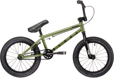 Blank Buddy Kids BMX Bike - Olive Green - 16", Olive Green