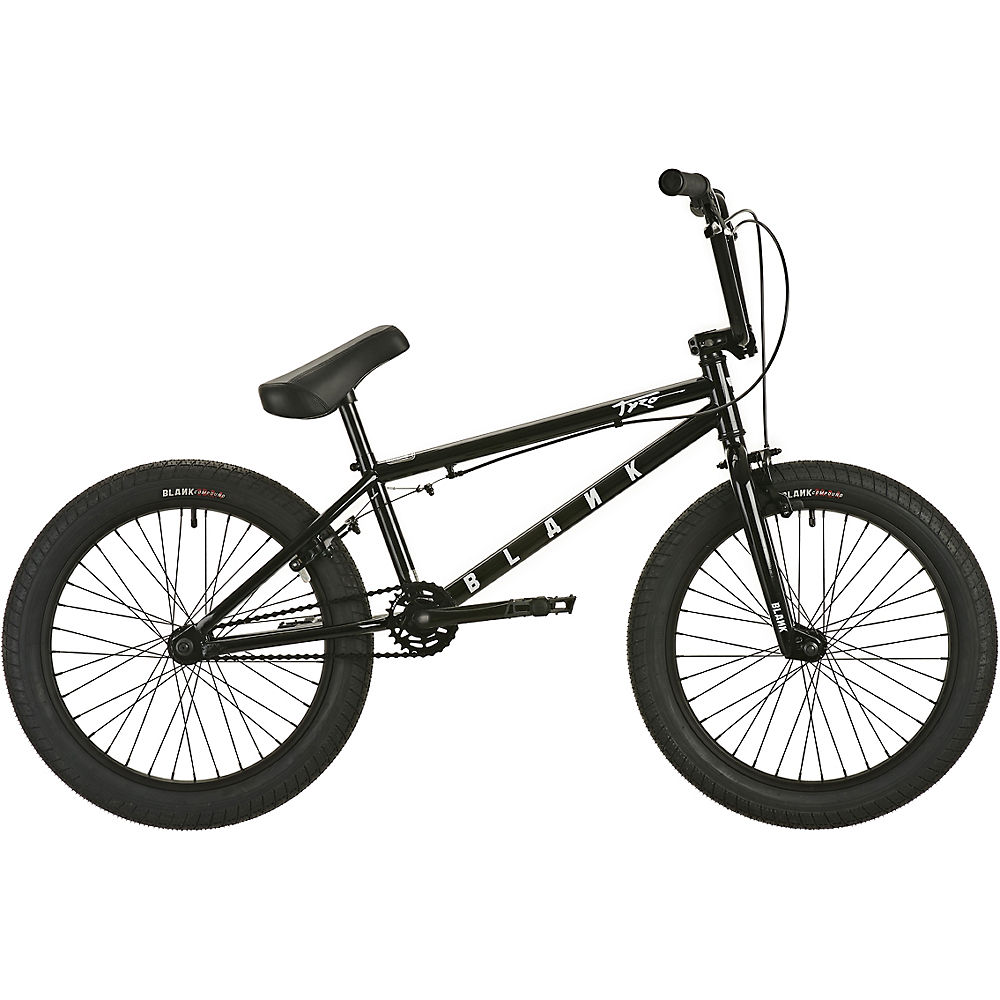 Bicicleta BMX Blank Tyro - Negro brillante} - 20