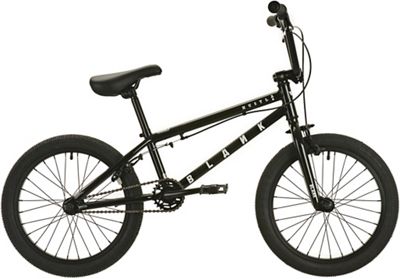 Blank Hustla BMX Bike - Gloss Black - 18", Gloss Black