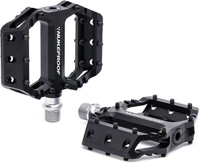 Nukeproof Urchin Youth Flat Mountain Bike Pedals - Black, Black